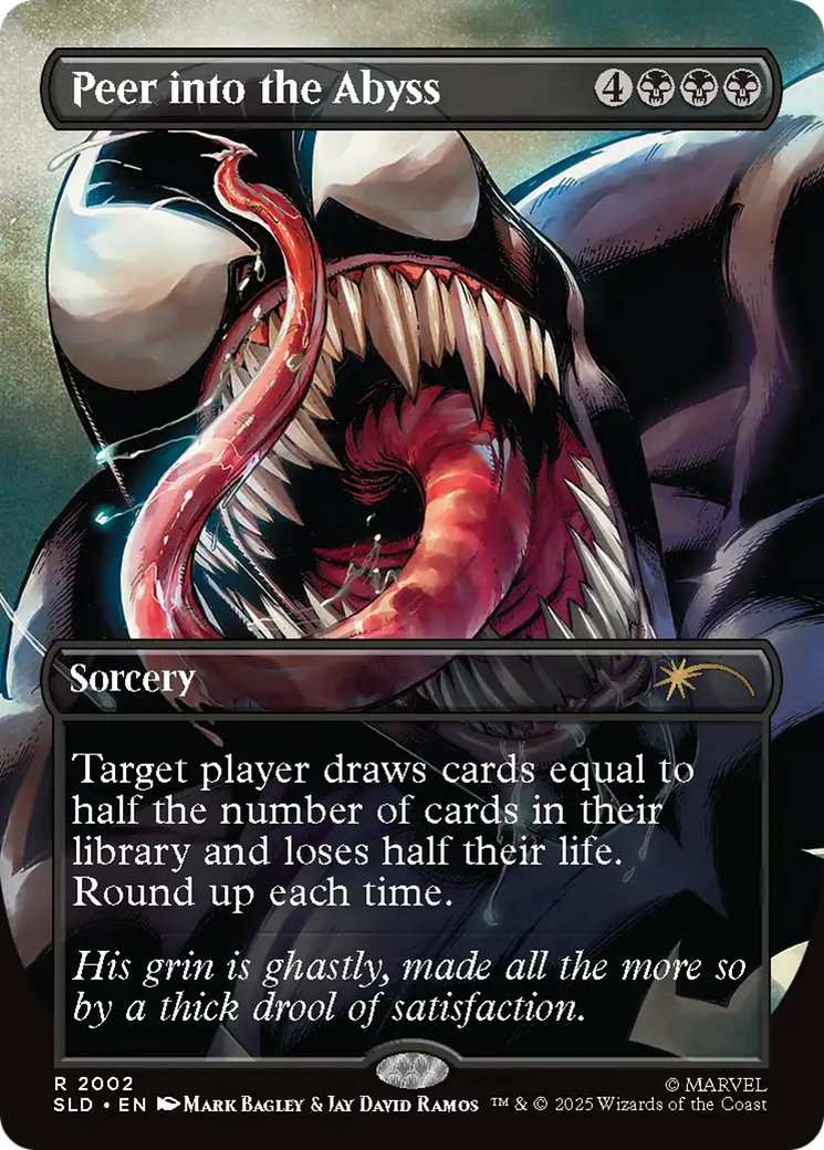 Peer into the Abyss (2002) (Rainbow Foil) [Secret Lair Drop Series] | Card Merchant Takapuna