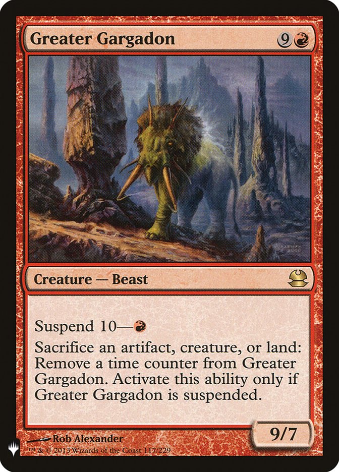 Greater Gargadon [Mystery Booster] | Card Merchant Takapuna