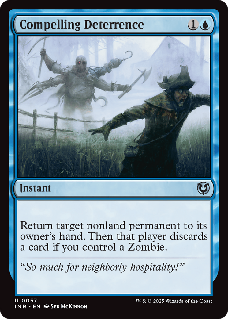 Compelling Deterrence [Innistrad Remastered] | Card Merchant Takapuna