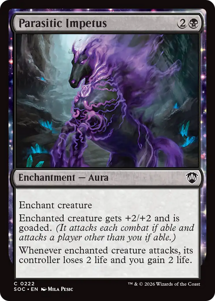 Parasitic Impetus [Secrets of Strixhaven Commander] | Card Merchant Takapuna