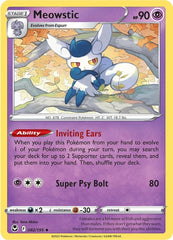 Meowstic (082/195) [Sword & Shield: Silver Tempest] | Card Merchant Takapuna