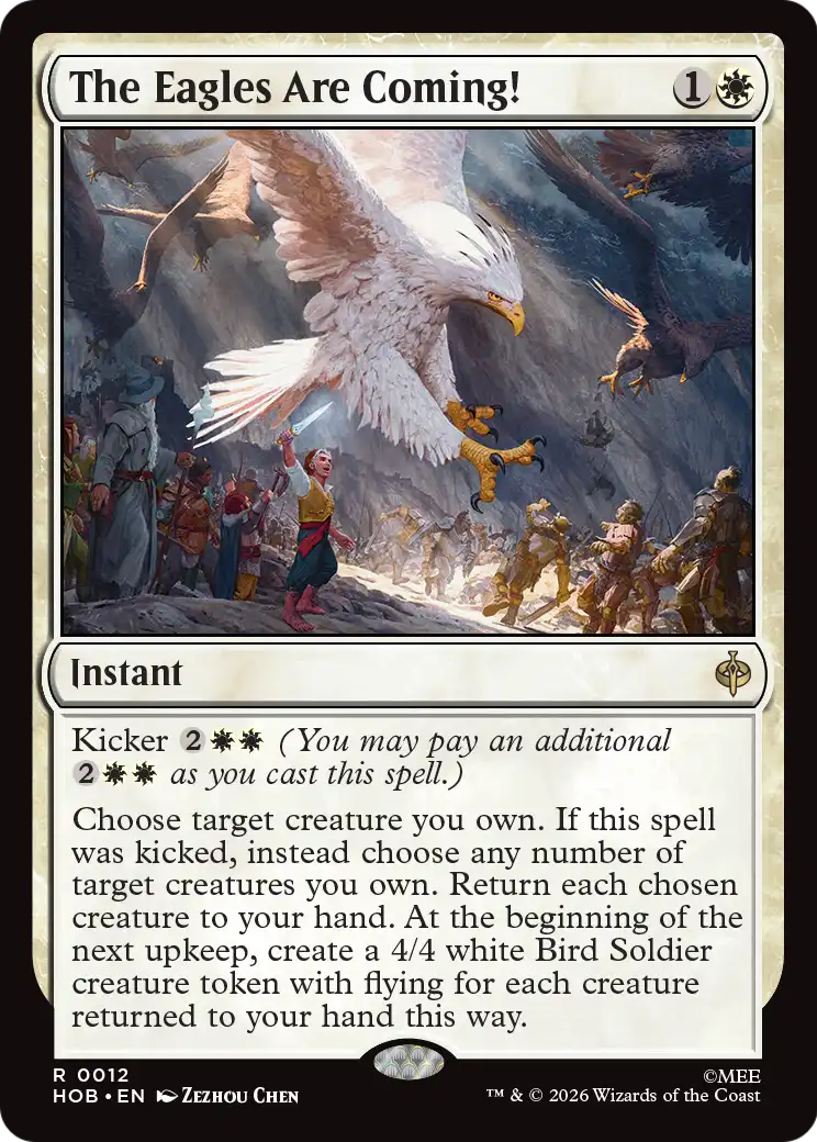 The Eagles Are Coming! [The Hobbit] | Card Merchant Takapuna