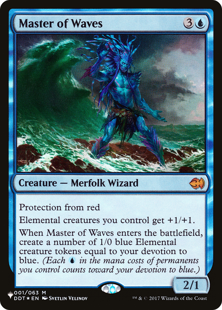 Master of Waves [The List] | Card Merchant Takapuna