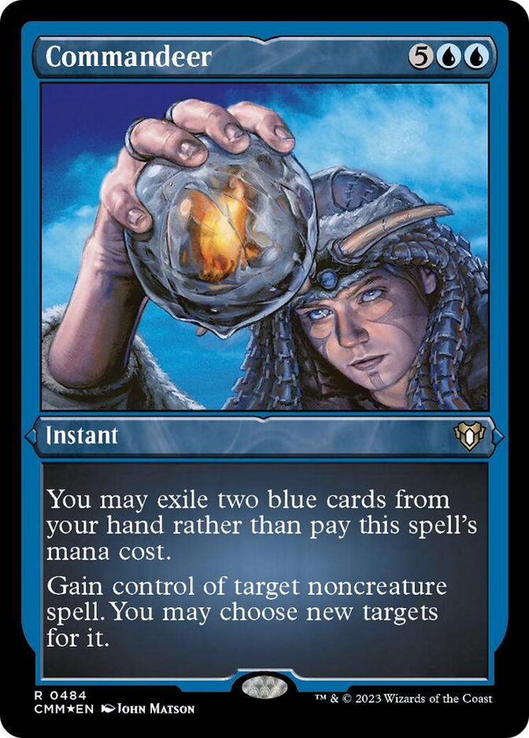Commandeer (Foil Etched) [Commander Masters] | Card Merchant Takapuna