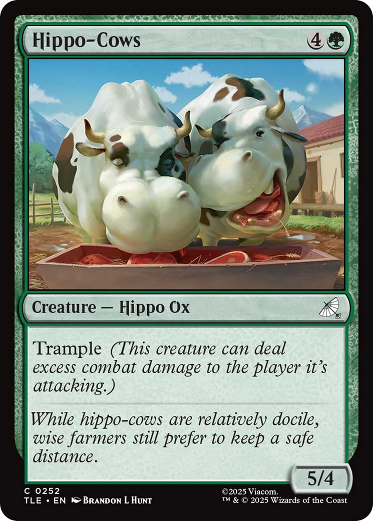 Hippo-Cows [Avatar: The Last Airbender: Eternal-Legal] | Card Merchant Takapuna