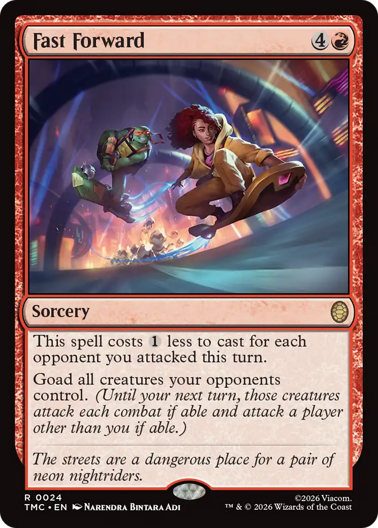Fast Forward [Teenage Mutant Ninja Turtles Commander] | Card Merchant Takapuna