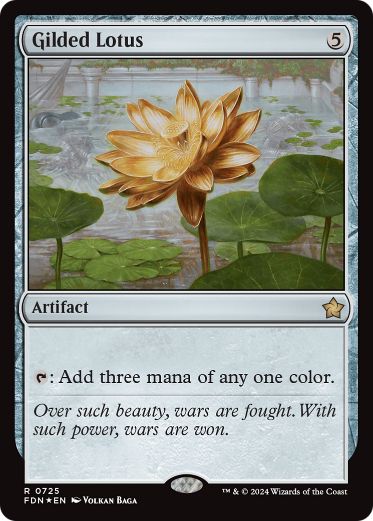 Gilded Lotus [Foundations] | Card Merchant Takapuna