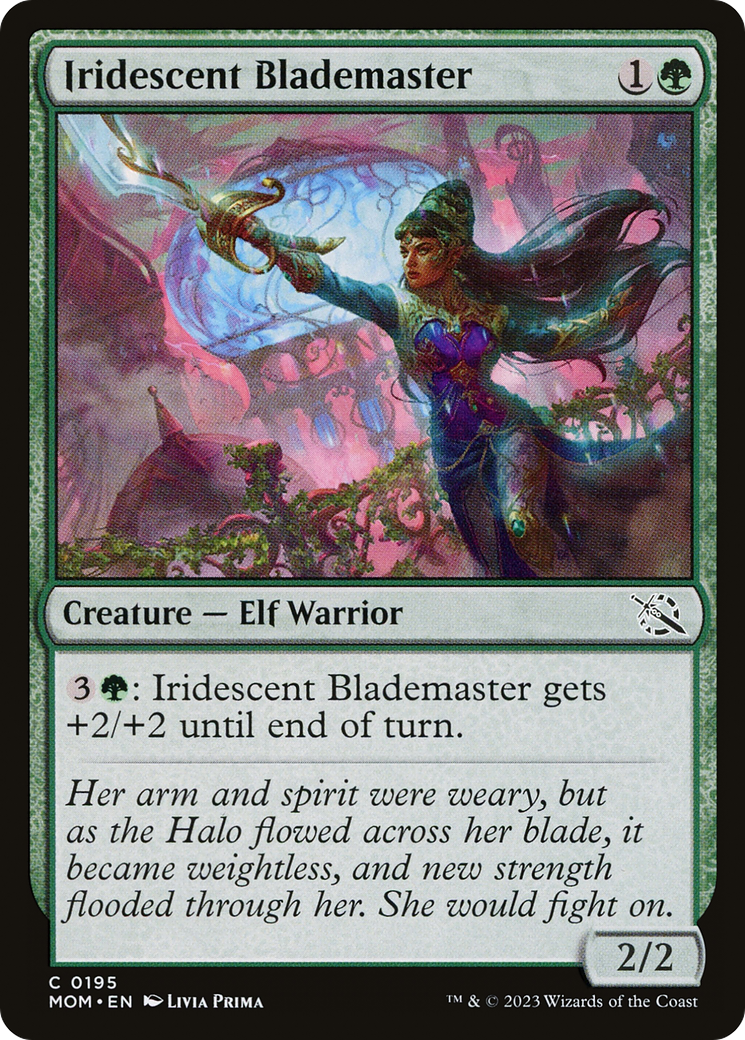 Iridescent Blademaster [March of the Machine] | Card Merchant Takapuna