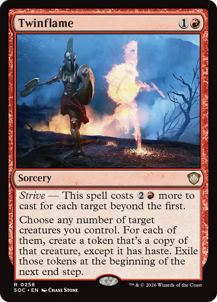 Twinflame [Secrets of Strixhaven Commander] | Card Merchant Takapuna