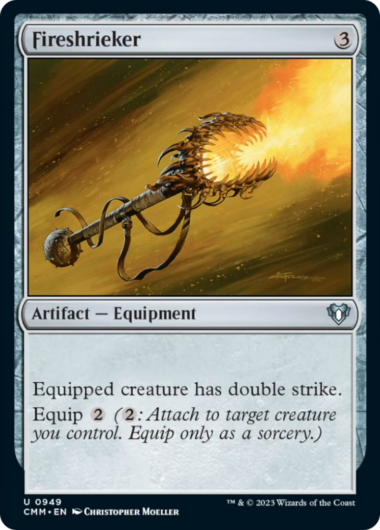 Fireshrieker [Commander Masters] | Card Merchant Takapuna