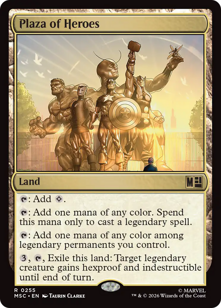Plaza of Heroes [Marvel Super Heroes Commander] | Card Merchant Takapuna