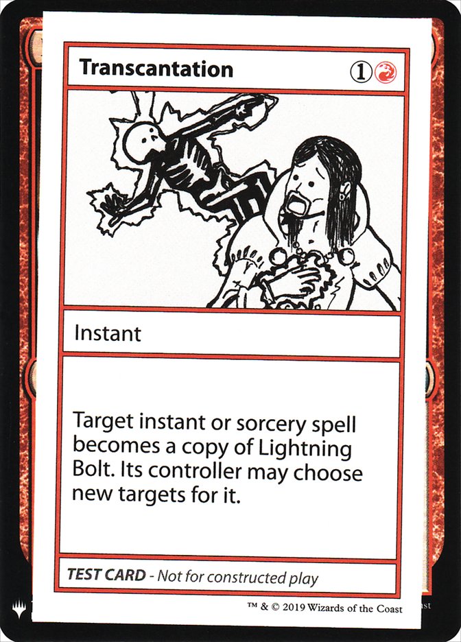 Transcantation [Mystery Booster Playtest Cards] | Card Merchant Takapuna