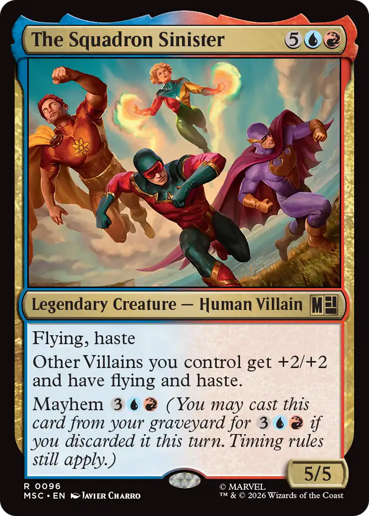 The Squadron Sinister [Marvel Super Heroes Commander] | Card Merchant Takapuna