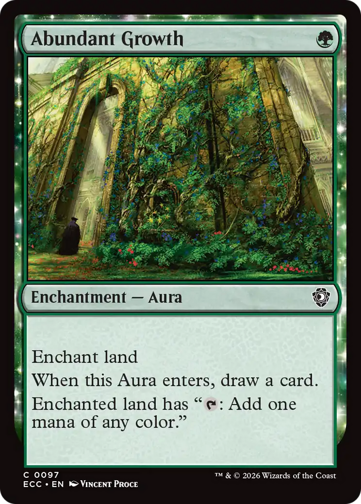 Abundant Growth [Lorwyn Eclipsed Commander] | Card Merchant Takapuna