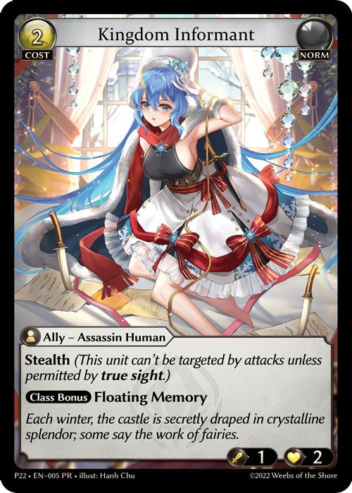 Kingdom Informant (5) [Promotional Cards] | Card Merchant Takapuna