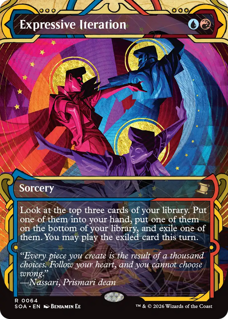 Expressive Iteration [Secrets of Strixhaven: Mystical Archive] | Card Merchant Takapuna