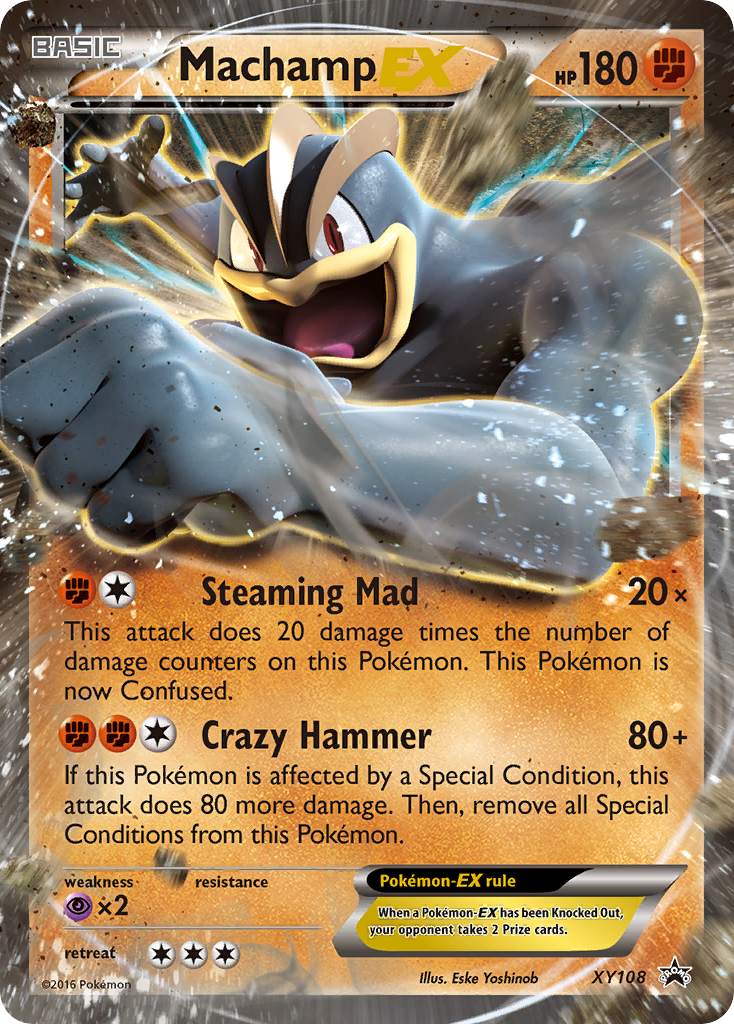 Machamp EX (XY108) [XY: Black Star Promos] | Card Merchant Takapuna