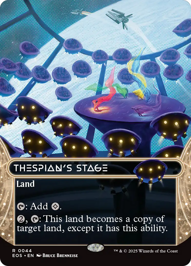 Thespian's Stage (0044) (Borderless) [Edge of Eternities: Stellar Sights] | Card Merchant Takapuna