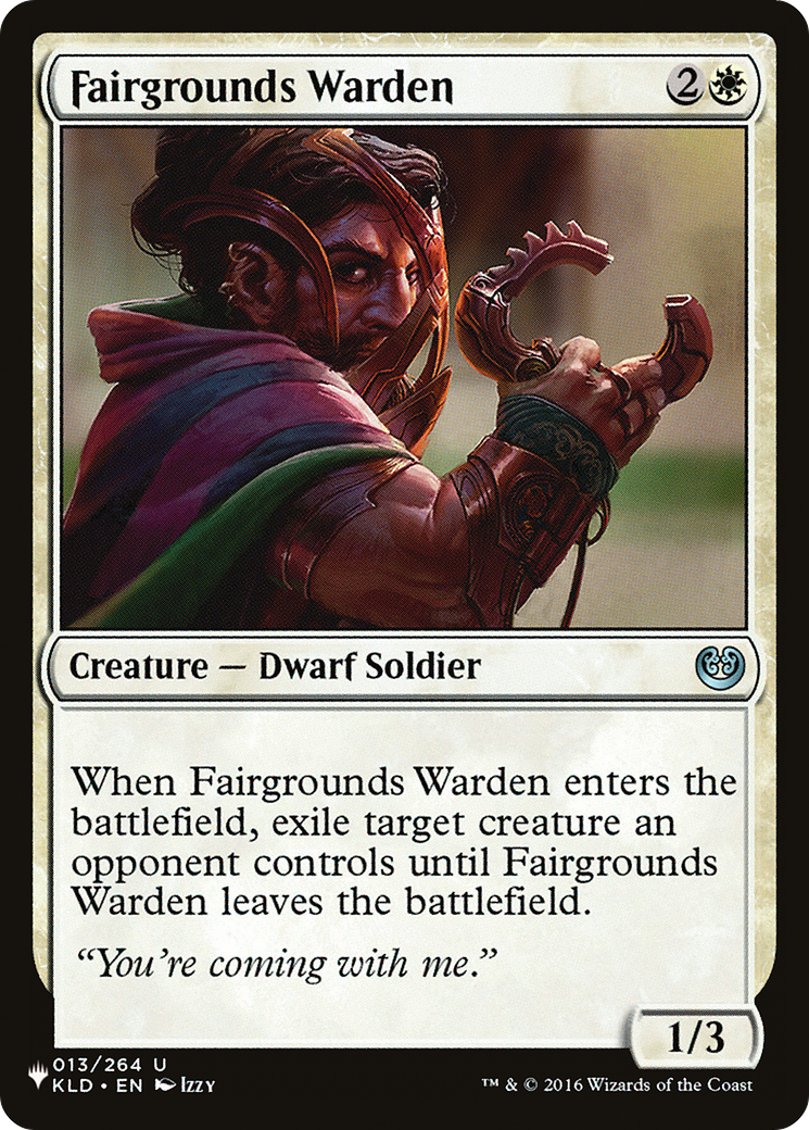 Fairgrounds Warden [The List] | Card Merchant Takapuna