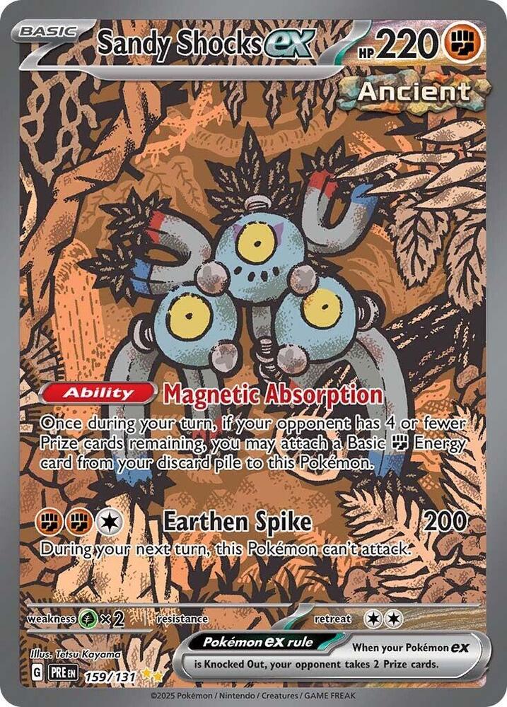 Sandy Shocks ex (159/131) [Scarlet & Violet: Prismatic Evolutions] | Card Merchant Takapuna