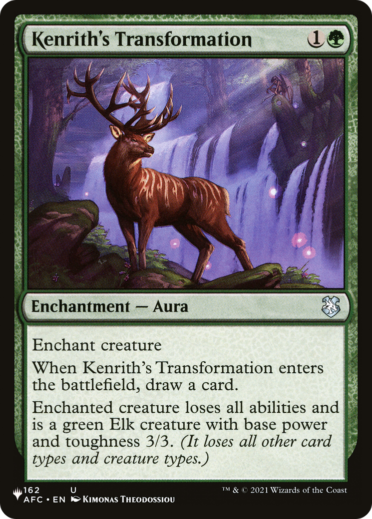 Kenrith's Transformation [The List] | Card Merchant Takapuna