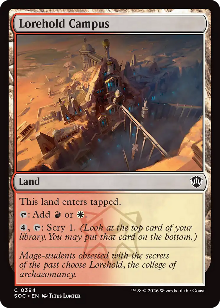 Lorehold Campus [Secrets of Strixhaven Commander] | Card Merchant Takapuna
