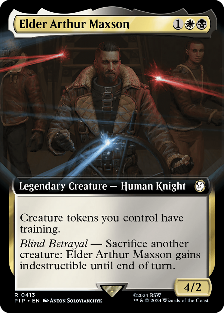 Elder Arthur Maxson (Extended Art) [Fallout] | Card Merchant Takapuna
