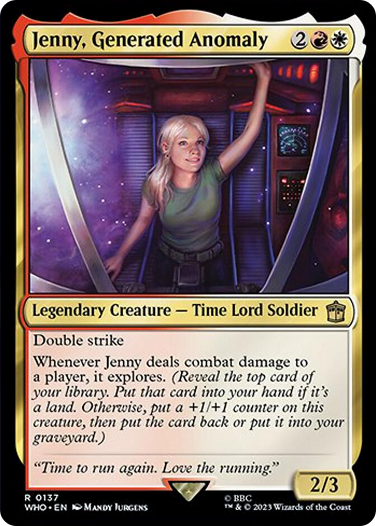 Jenny, Generated Anomaly [Doctor Who] | Card Merchant Takapuna