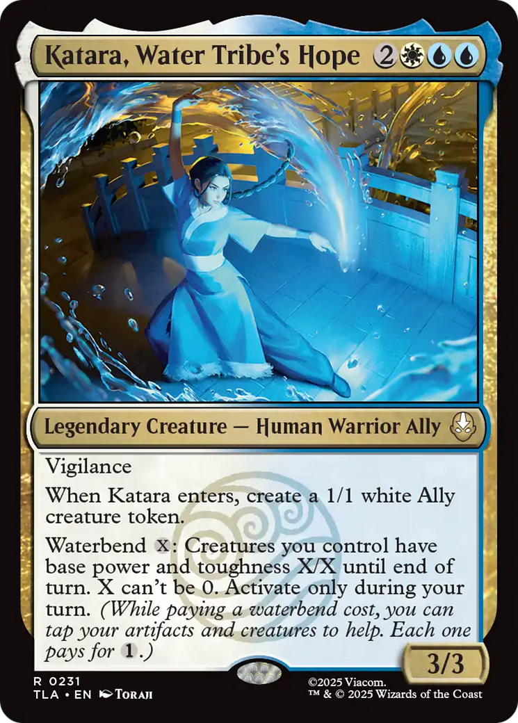 Katara, Water Tribe's Hope [Avatar: The Last Airbender] | Card Merchant Takapuna