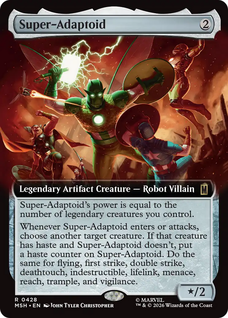 Super-Adaptoid (Extended Art) [Marvel Super Heroes] | Card Merchant Takapuna