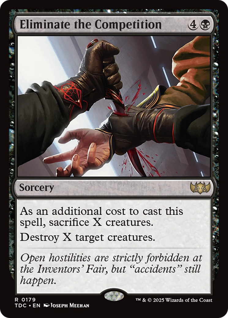 Eliminate the Competition [Tarkir: Dragonstorm Commander] | Card Merchant Takapuna