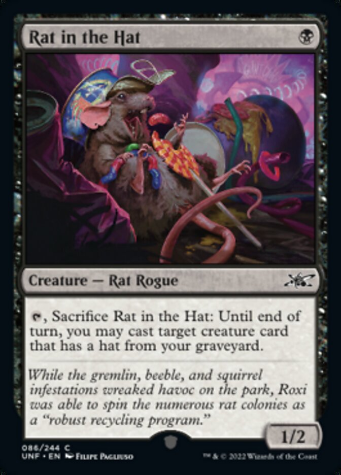 Rat in the Hat [Unfinity] | Card Merchant Takapuna
