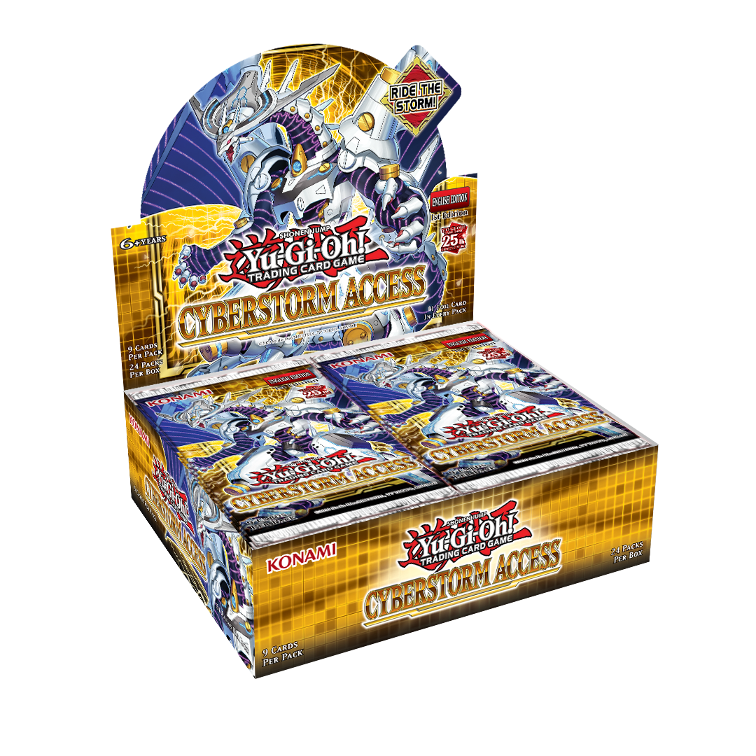 YGO Booster Box - Cyberstorm Access (1st Edition) | Card Merchant Takapuna