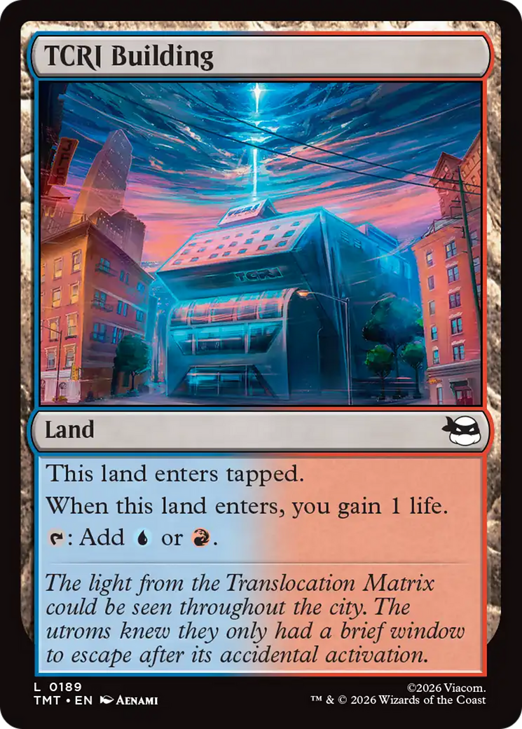 TCRI Building [Teenage Mutant Ninja Turtles] | Card Merchant Takapuna