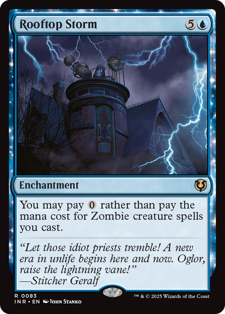 Rooftop Storm [Innistrad Remastered] | Card Merchant Takapuna