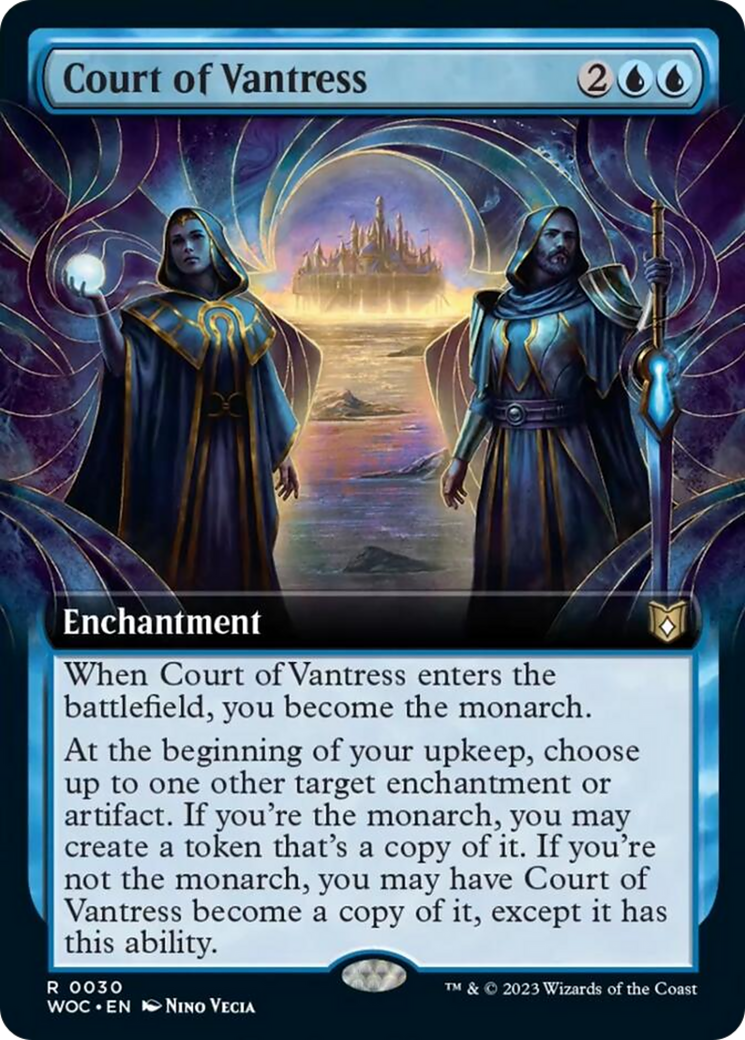 Court of Vantress (Extended Art) [Wilds of Eldraine Commander] | Card Merchant Takapuna