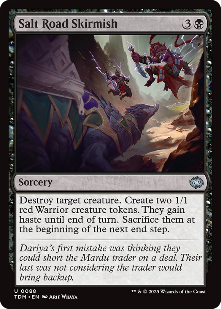 Salt Road Skirmish [Tarkir: Dragonstorm] | Card Merchant Takapuna