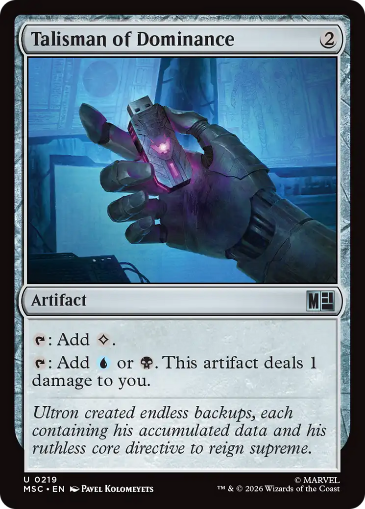 Talisman of Dominance [Marvel Super Heroes Commander] | Card Merchant Takapuna