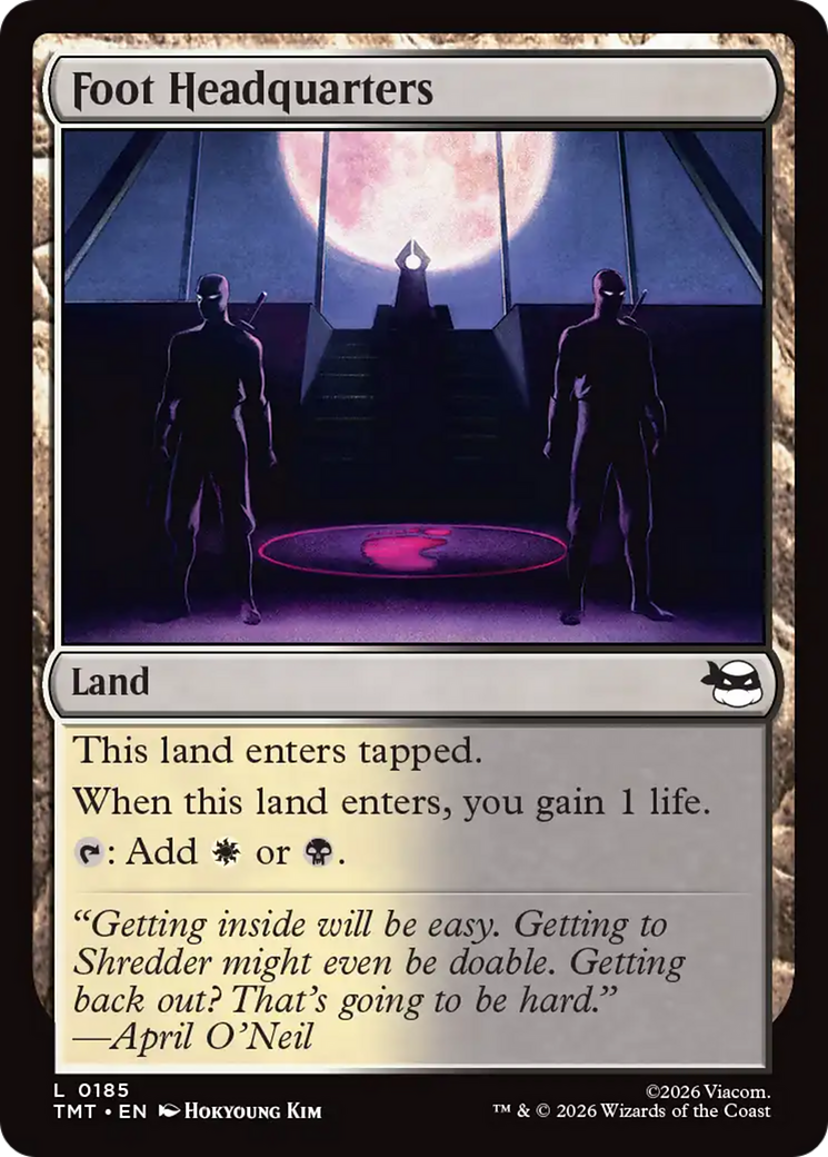 Foot Headquarters [Teenage Mutant Ninja Turtles] | Card Merchant Takapuna
