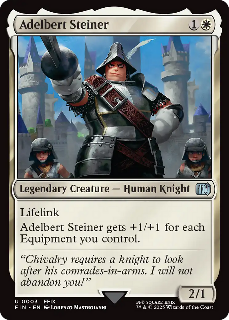 Adelbert Steiner [FINAL FANTASY] | Card Merchant Takapuna