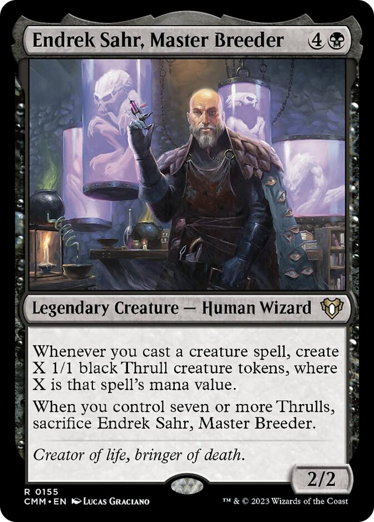 Endrek Sahr, Master Breeder [Commander Masters] | Card Merchant Takapuna