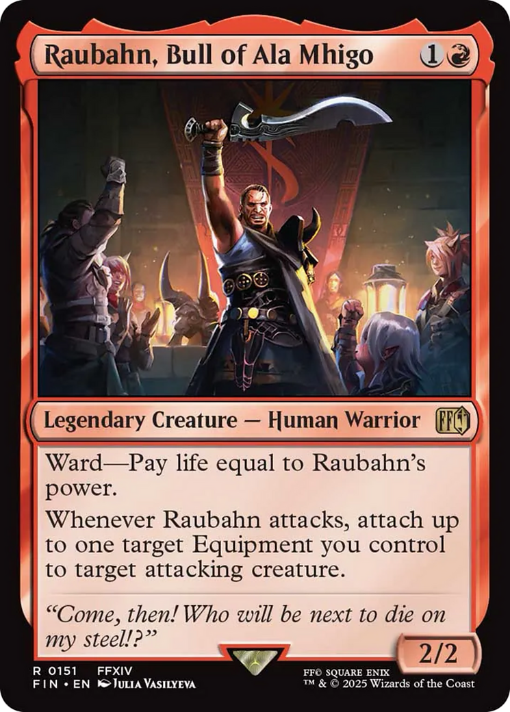 Raubahn, Bull of Ala Mhigo [FINAL FANTASY] | Card Merchant Takapuna
