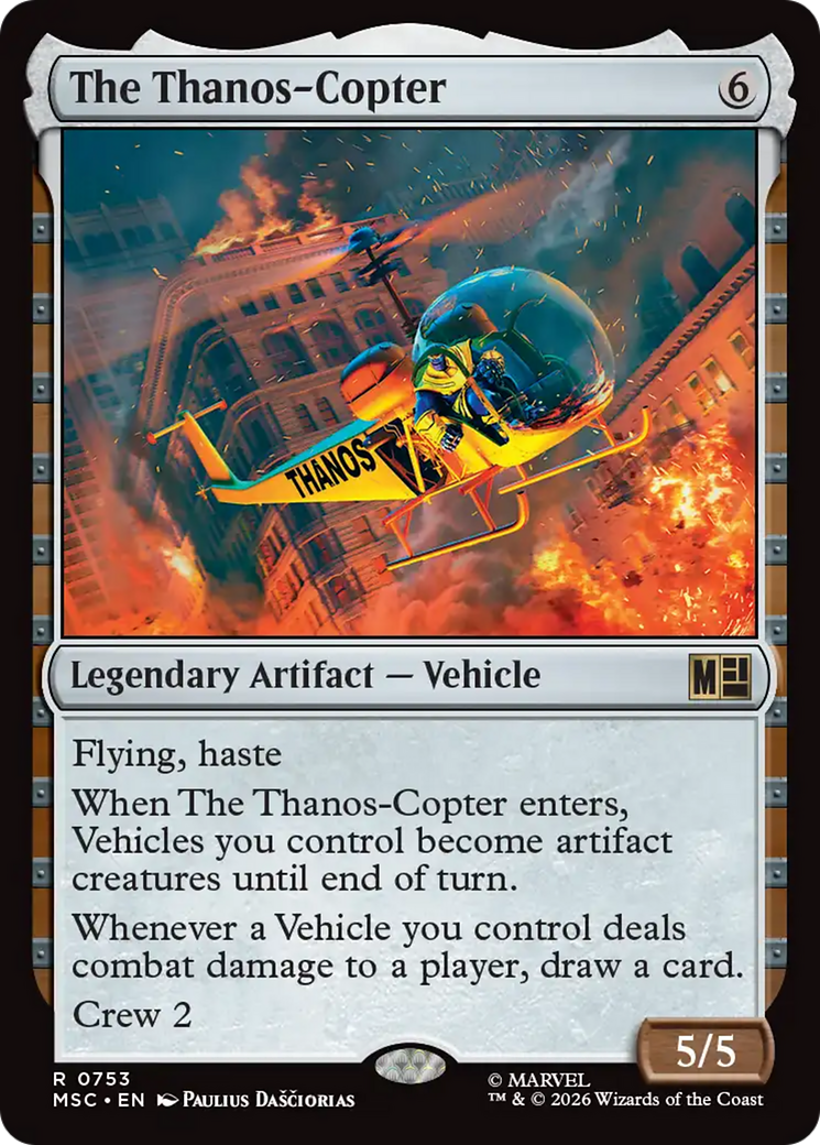 The Thanos-Copter [Marvel Super Heroes Commander] | Card Merchant Takapuna