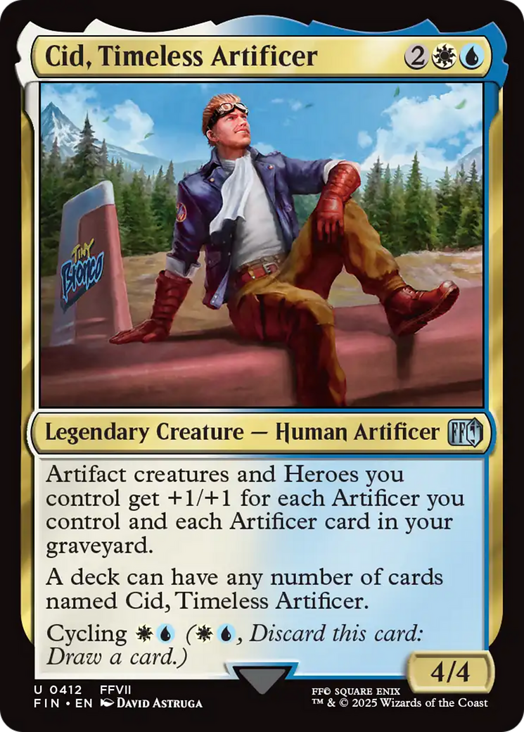 Cid, Timeless Artificer (0412) [FINAL FANTASY] | Card Merchant Takapuna