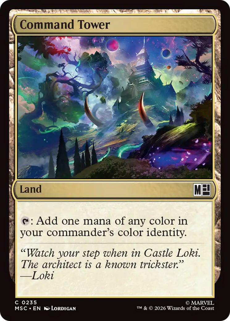 Command Tower (0235) [Marvel Super Heroes Commander] | Card Merchant Takapuna