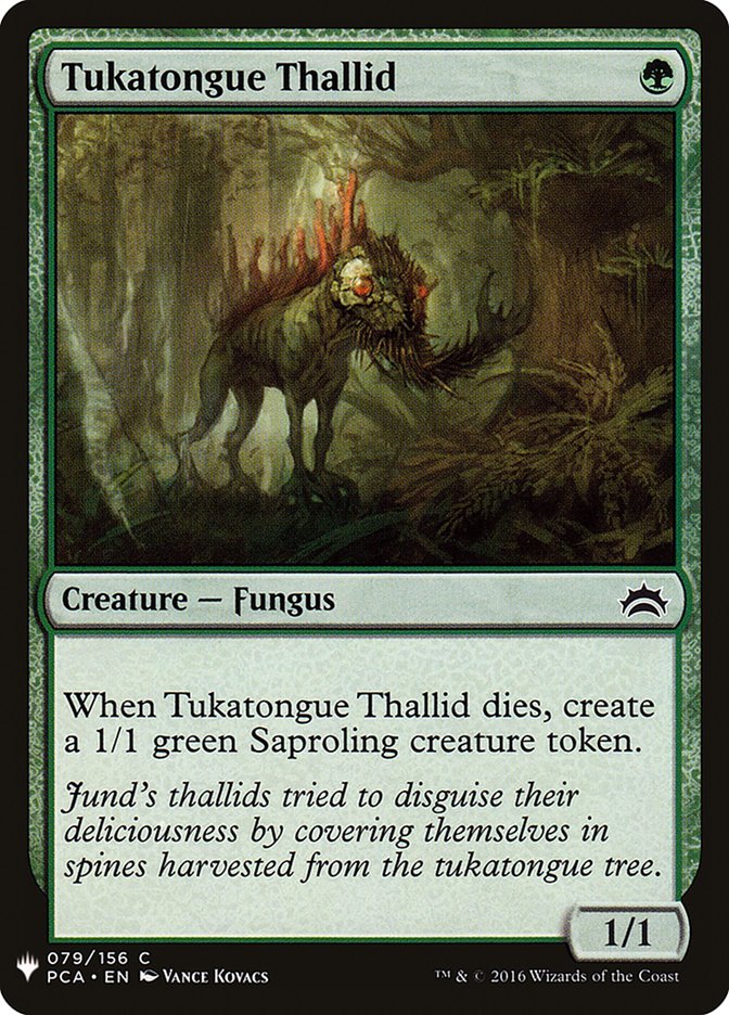 Tukatongue Thallid [Mystery Booster] | Card Merchant Takapuna