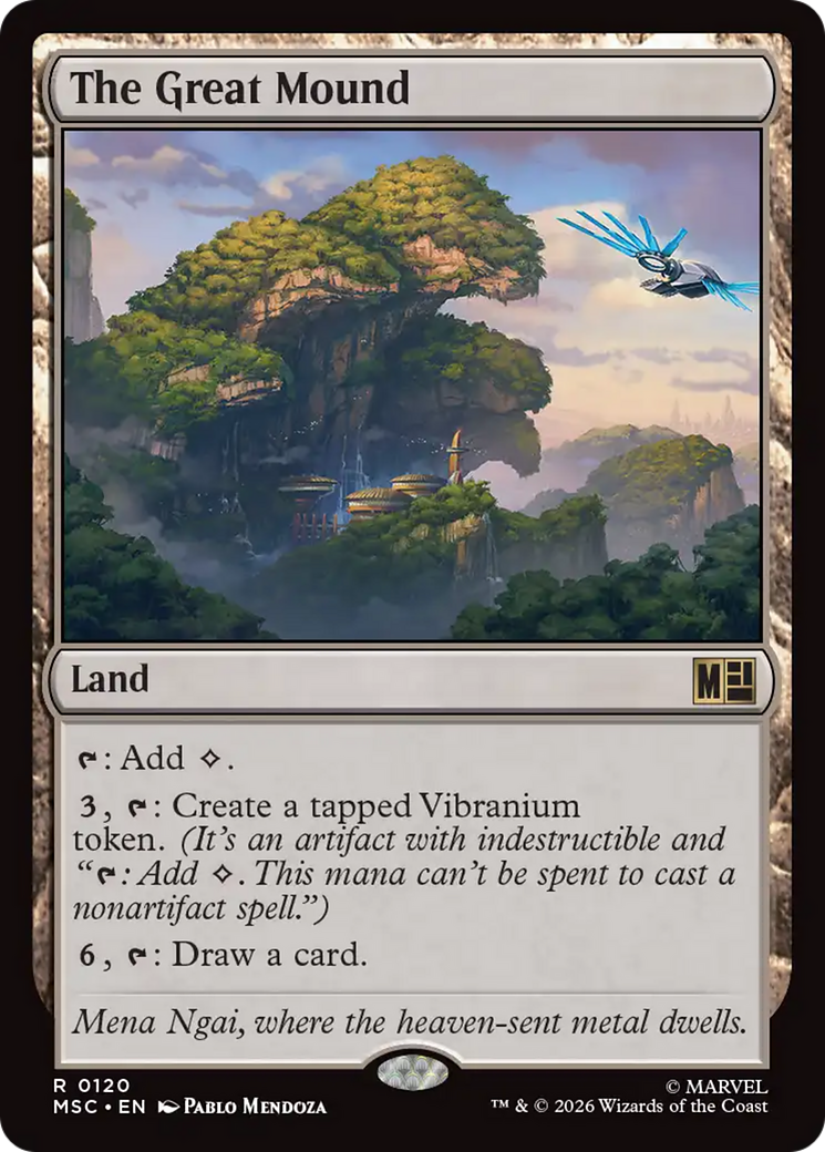 The Great Mound (Surge Foil) [Marvel Super Heroes Commander] | Card Merchant Takapuna