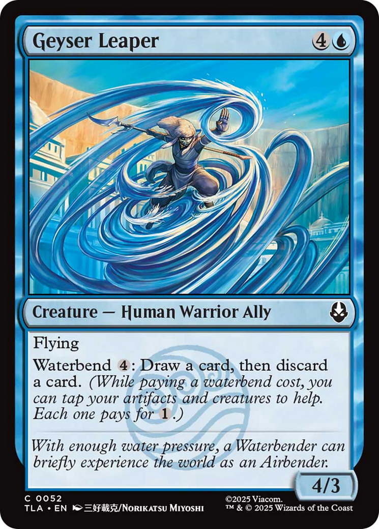 Geyser Leaper [Avatar: The Last Airbender] | Card Merchant Takapuna