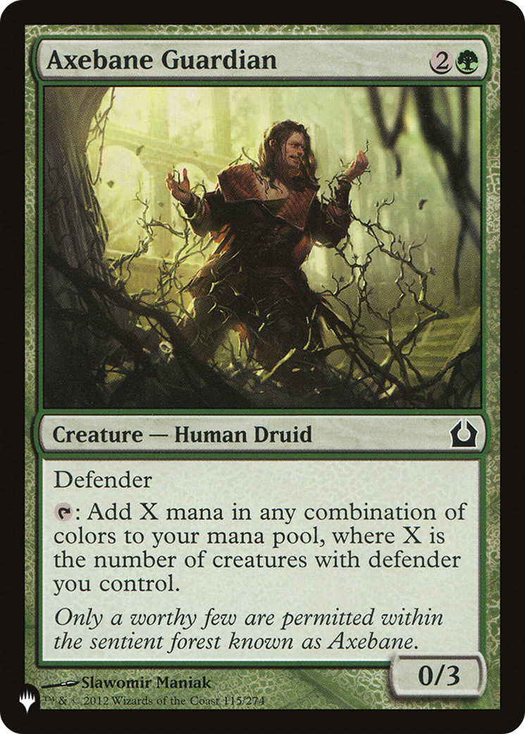 Axebane Guardian [The List] | Card Merchant Takapuna