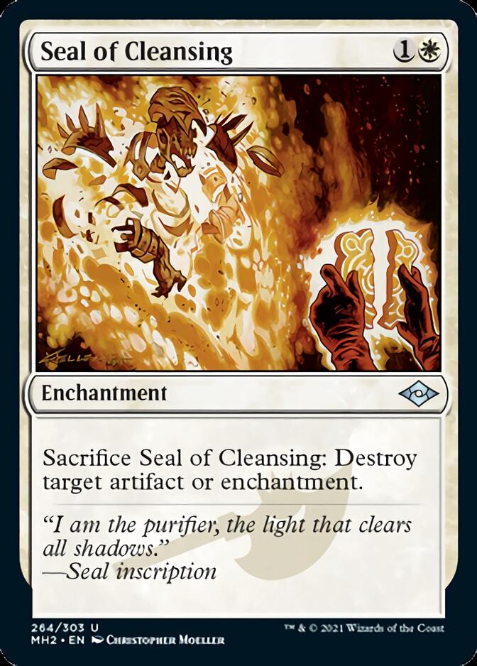 Seal of Cleansing (Foil Etched) [Modern Horizons 2] | Card Merchant Takapuna